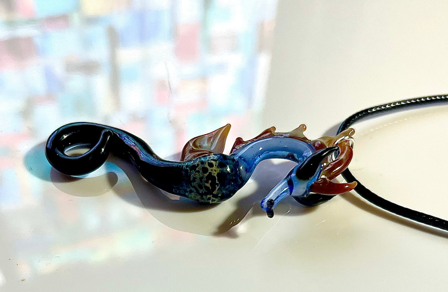 Magnificent Glass Blown Seahorse Jewelry - GLASSnFIRE