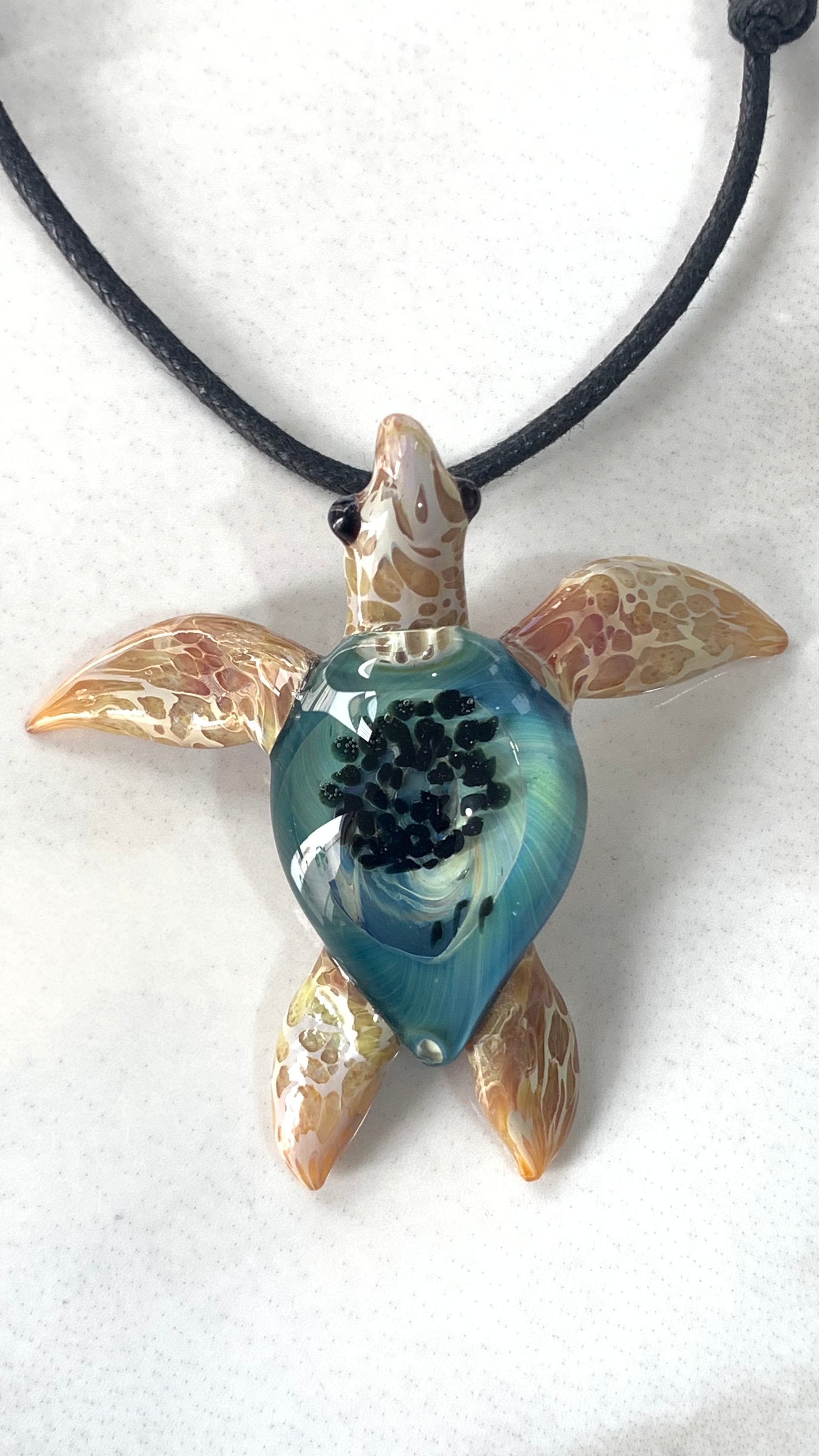 Blue Moon Sea Turtle with Carmel Flippers