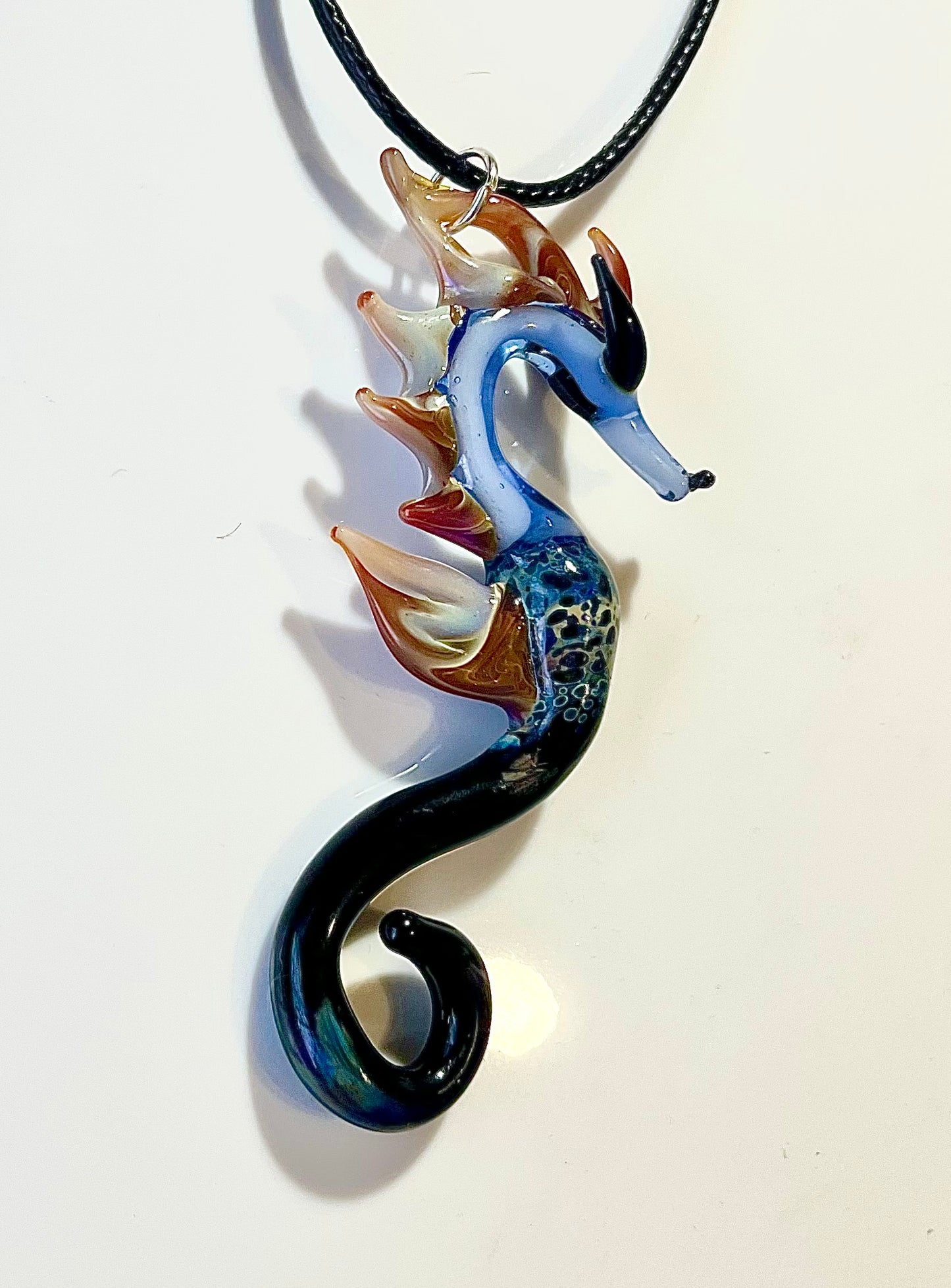 Magnificent Glass Blown Seahorse Jewelry